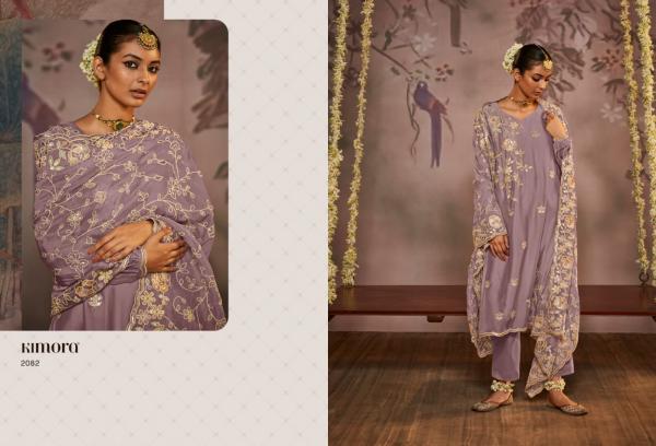 Kimora Dilbara Ocassional organza Designer Salwar Suit Collection